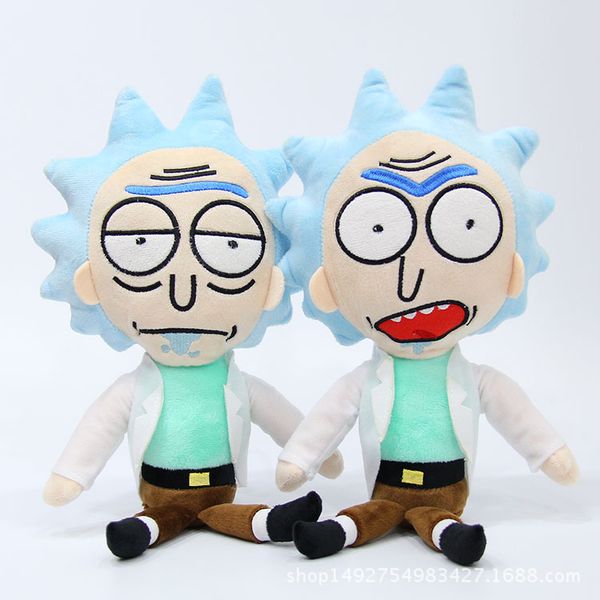 

rick and morty plush doll toy cartoon anime soft stuffed doll perfect birthday gift pillow for boys girls 25cm