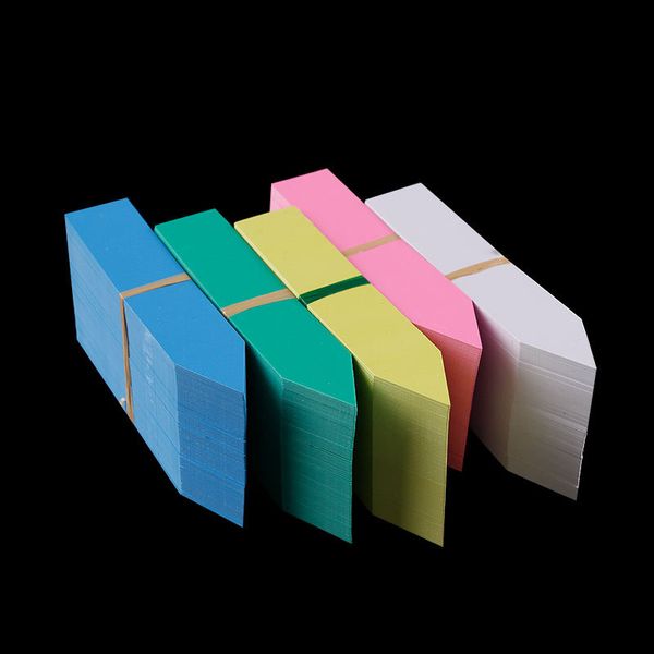 

100pcs a lot plastic garden plant labels nursery stake tags seeding pot marker garden ornamement labels 5 sizes option