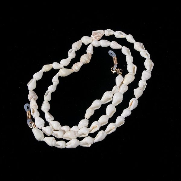 

1pc novelty small conch eyeglass eyewears sunglasses reading glasses chain cord holder neck strap rope glasses accessory