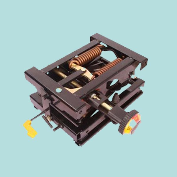 

mechanical suspension shock absorber + fore / aft adjustment for driver seat on truck, construction machinery, vehicle, car