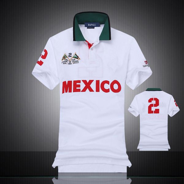 

2019 Poloshirt твердые рубашки поло Мужчины роскошные рубашки поло с коротким рукавом м