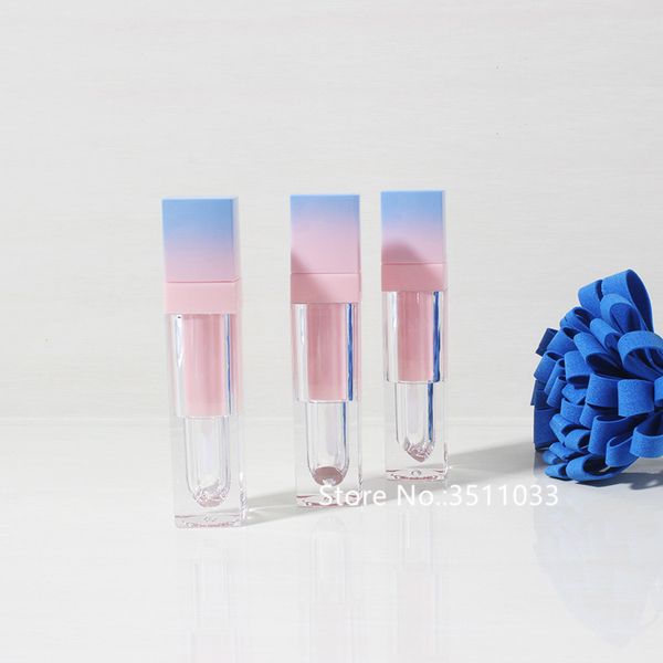 

pack of 20pcs 40pcs 4.5ml empty lip gloss tube diy plastic liquid lipstick plastic bottle tube elegant pink blue lip gloss tube