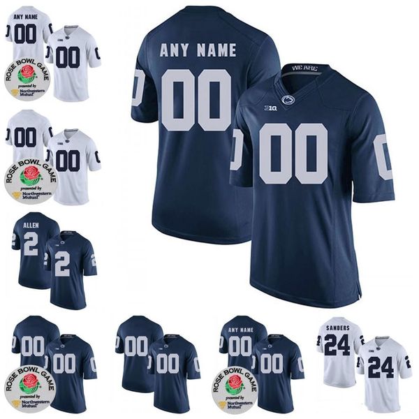 

Custom Penn State Nittany Lions Football Jersey JACK HAM Curt Warner Lenny Moore Christian Hackenberg Mike Munchak Christian Campbell Jersey