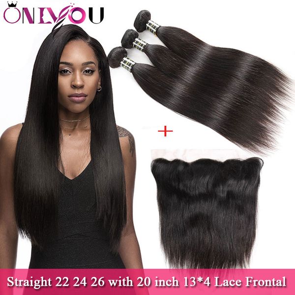 2020 Wholesale 9a Brazilian Straight Bundles With Closure Hair