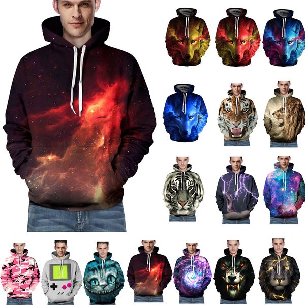

Women Men 3D Graphic Printed Sweatshirt Pullover Jumper Hoodies Tops Coat Long Sleeve