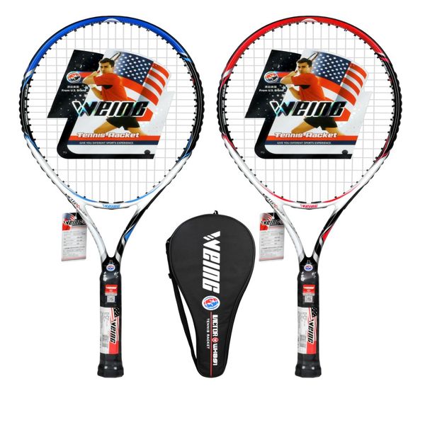 

weing tennis racket single double beginner suit professional racket
