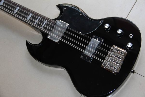 

Оптовая новое прибытие SG электрическая бас-гитара 8 строка электрический бас черный 130309