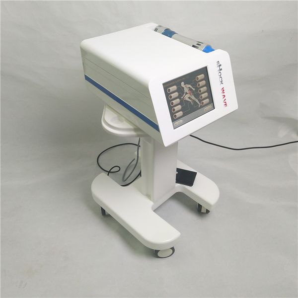 

portable pain relief machine electronic shock wave therapy euipment / extracorporeal physical therapy with 5 different sizes of transmitter
