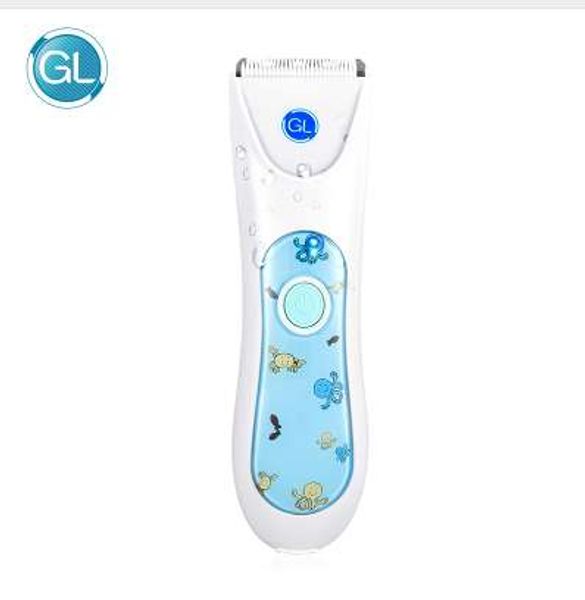 

gl baby hairdressing ceramic blade electric hair trimmer fast charge usb waterproof infant men hair clipper home barber's tool