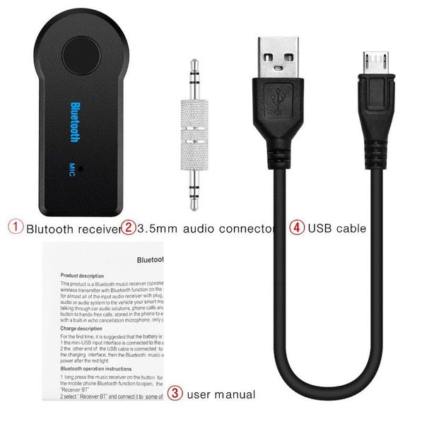 Handfree sem fio 3,5 milímetros AUX Car Audio Bluetooth EDUP V 3.0 Transmissor FM Stereo Music Receiver A2DP Receptor Multimedia Adapter Car 2018