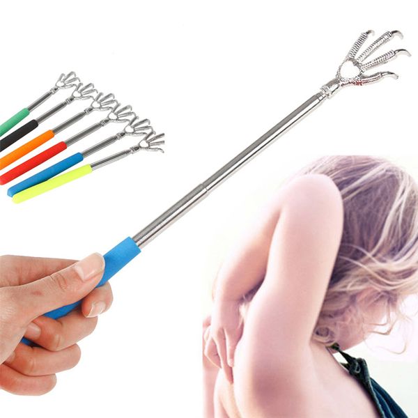 Eagle CLAW Scratcher posteriore in metallo portatile telescopico Massaggiatore antisdrucciolo