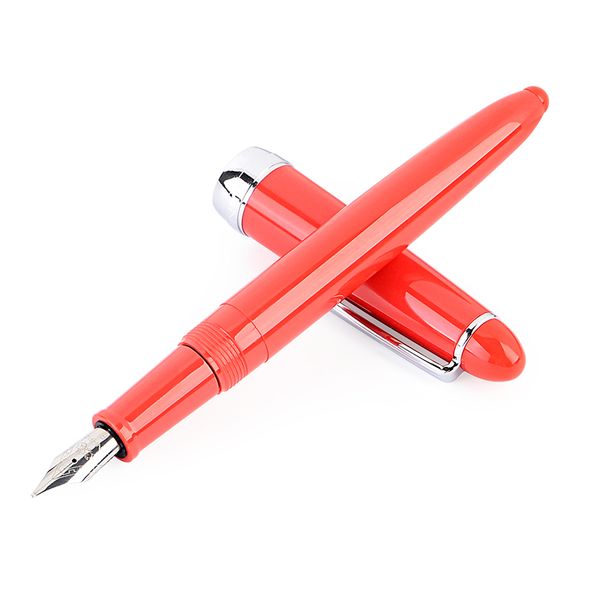 

12 colors spiral round transparent writing fountain pen jinhao 992 school office metal iraurita ink pens student stationery gift