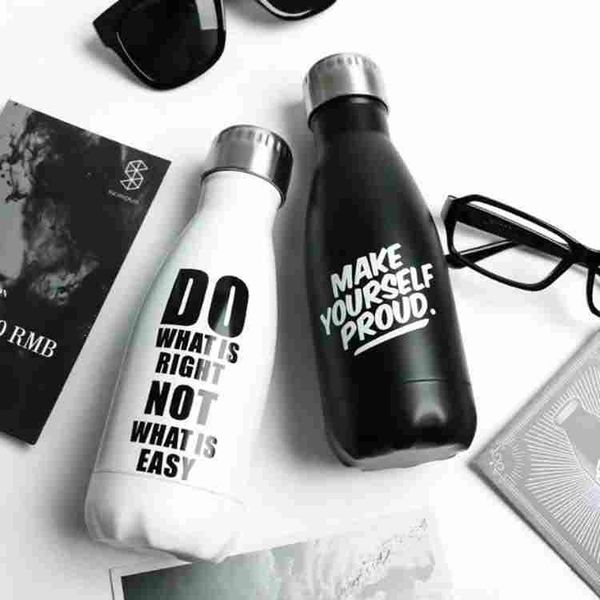 

waters bottles bowling insulation cups stainless steel kettles with lid water bottle leak proof kettle black