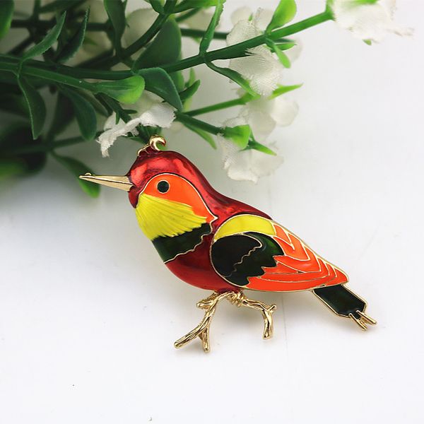 

new style bird animals lark brooch pins jewelry women jewelry bird collection wedding brooches pin jewelry gifts women teen girls, Gray