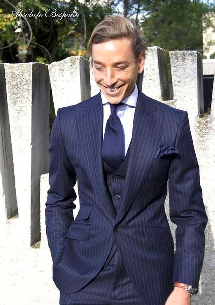 

popular groom tuxedos groomsmen one button vent slim suits fit man suit wedding/men's suits bridegroom (jacket+pants+vest+tie) no:46, Black;gray