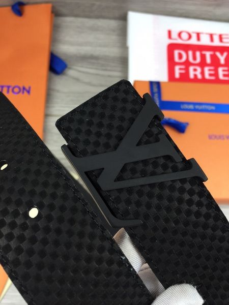 

official men belt with box initiales 40mm belt m6875t (7168, Black;brown