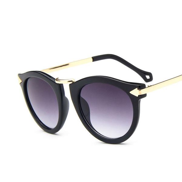 

fashion arrows, sunglasses, 8888 circular sunglasses, retro colors, sunglasses and tidal glasses, White;black
