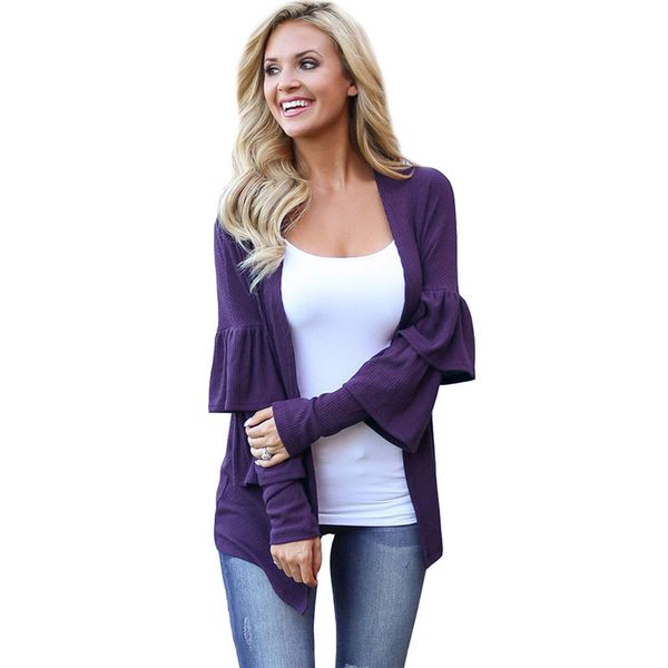 

feierhaosi autumn open stitch ruffle sleeve splice women coats plus size casual bodycon trench coat for women clothes 2018, Tan;black