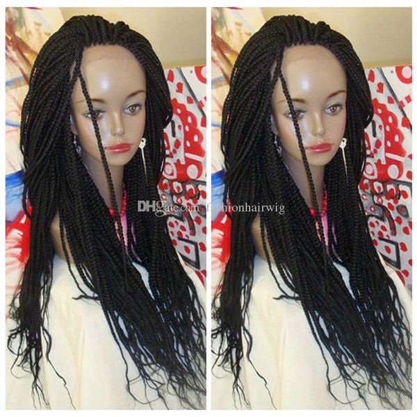 Micro Braid Wig African American Braided Wigs For Women 26