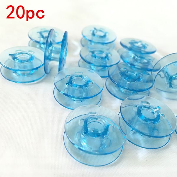 

20pcs sewing plastic bobbins 9033p for pfaff 5cyj126, Black