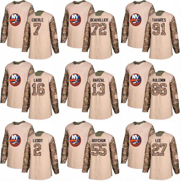 

2018 Camo Veterans Day 13 Mathew Barzal 27 Anders Lee 53 Casey Cizikas 56 Tanner Fritz New York Islanders Custom Custom Hockey Jerseys
