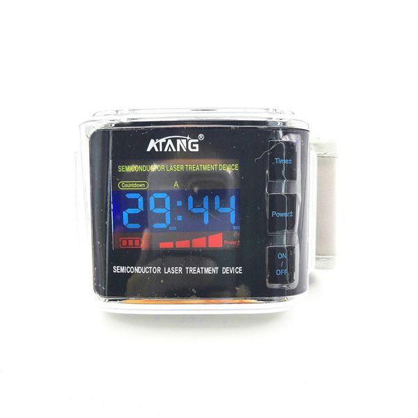 

atang 650nm laser watch to treat cholesterol and diabetics medical laser watch prevent stroke/relieve pain and muscle damage