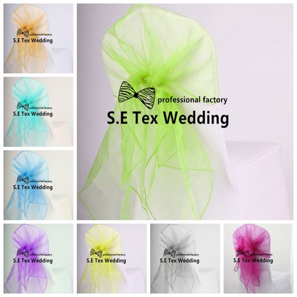 

50 см ширина оптовая цена органзы стул капот стул крышка створки для банкета свадь