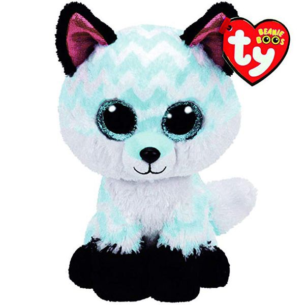 

ty beanie boos plush animal doll piper the fox soft stuffed toys with tag 6" 15cm