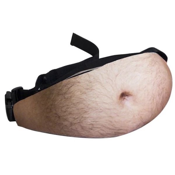 

funny facebook big belly fanny pack waist bag bananka waterproof antitheft men women walking mountaineering beer belly bum pouch