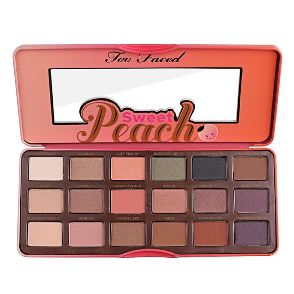 

Make up face himmer eye hadow face makeup weet peach 18 color too eye hadow faced beauty dhl free