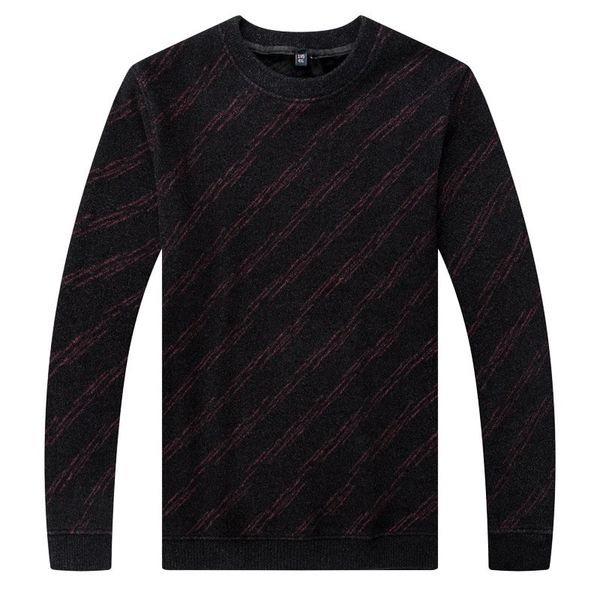 

plus size pullover sweaters men autumn 8xl 6xl 5xl mens 2018 new cotton neck masculino winter sweater male knitwear man black, White;black