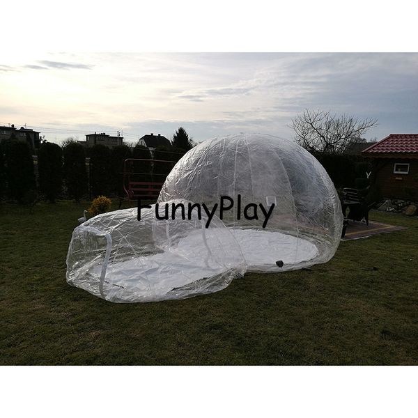 

outdoor inflatable camping bubble tent,inflatable lawn dome transparent tents,air emergency tents,inflatable sealed tent shelter