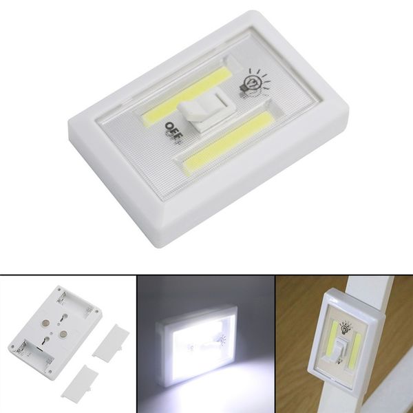2019 Cob Led Switch Light Magnetic Cordless Under Switch Wall