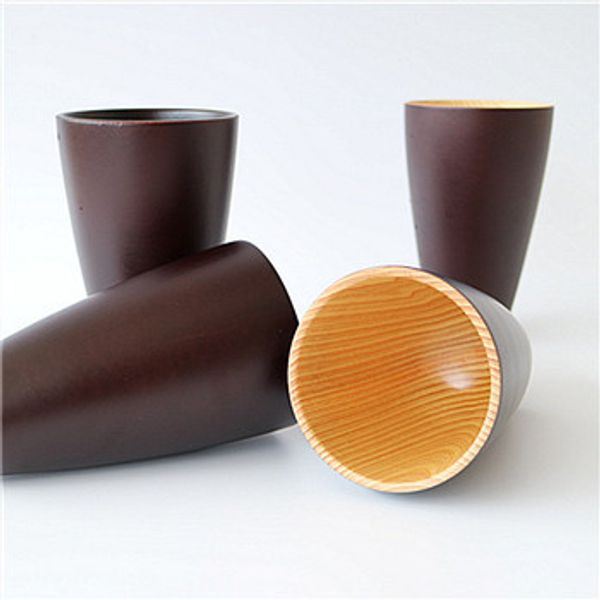 

natural wood cup hand-made cedarwood milk mug wooden water cup wooden tea cups