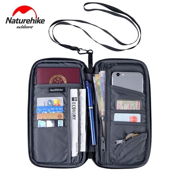 

naturehike factory travel journey document organizer wallet passport id card holder ticket bag case swimming bag