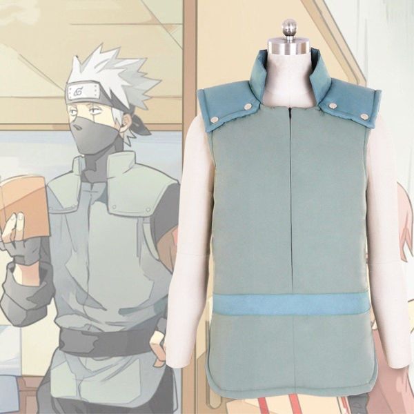 

n aruto halloween boruto какаши хатаке зеленый жилет косплей аниме, Black;red