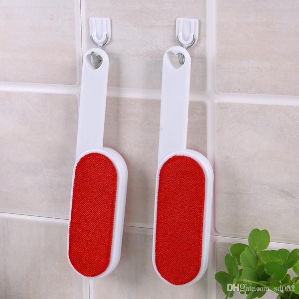 

щетка для пыли белый двухсторонний электростатические щетки для одежды небольшой стиль химчистка для удаления волос инструменты полезные лег