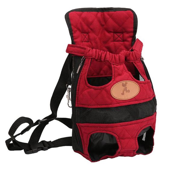 

fashion pet dog backpack carrier puppy dogs pouch front bag back pack legs out travel dog backpack breathable back pack
