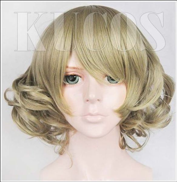 

final fantasy xv cindy aurum short wavy cosplay wig, Black