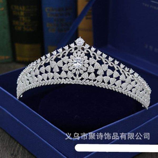 

Европейский новый роскошный микро инкрустация полный Циркон невесты свадебный к