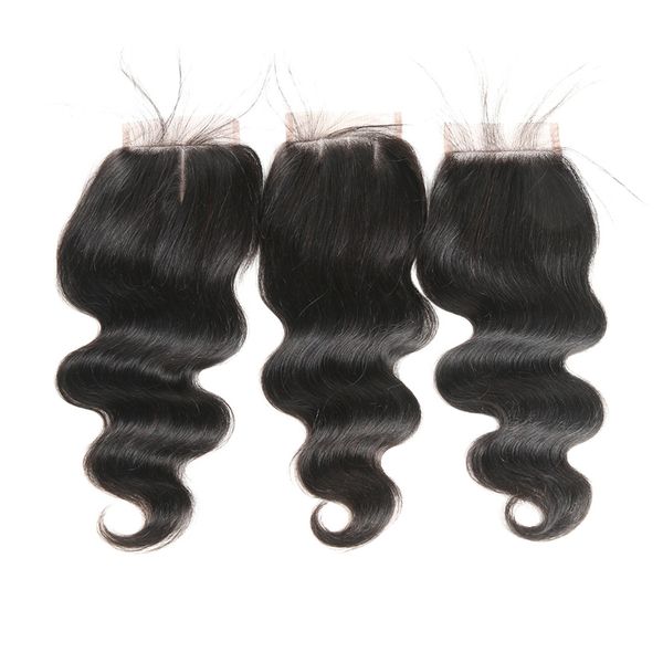 

4x4 brazilian body wave human hair wi lace clo ure middle part part three part with bleached knot remy hair 8 039 039 24 039 039