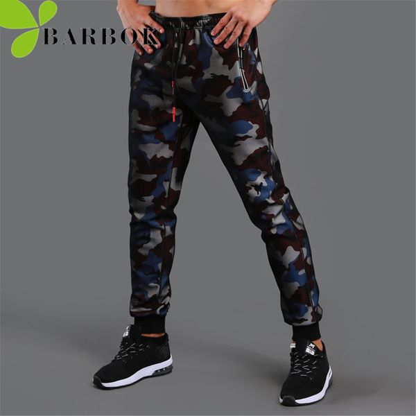 

barbok autumn compression running pants sports leggings tight sportwear male gym outdoor fitness clothing jogging pants men, Black;blue