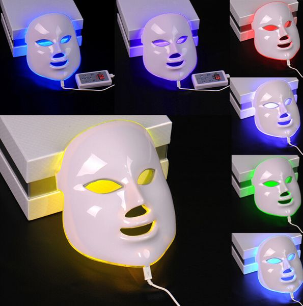 

3/7 colors light pn electric led facial mask skin pdt skin rejuvenation anti removal therapy beauty salon