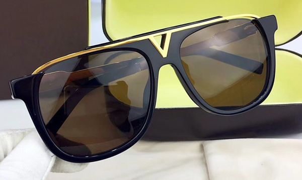 

women stud pilot sunglasses gold brown gradient len sunglass the party fashion sunglasses new with box numl182126, White;black