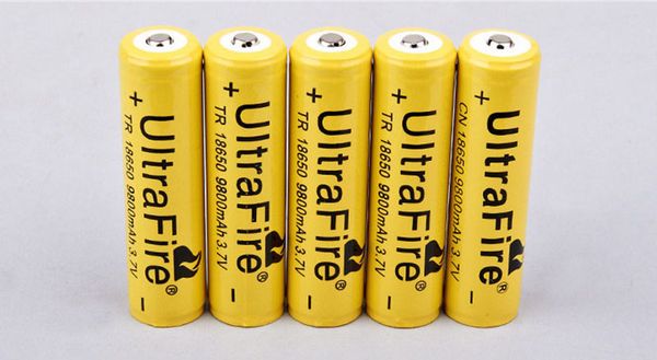 

18650 battery 3.7v 9800mah rechargeable lithium battery for electric bicycle ,led flashlight litio battery cell fedex ups high quality