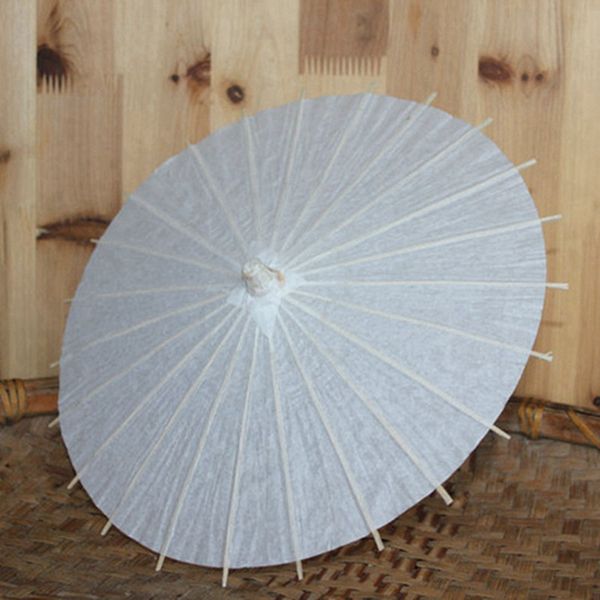 

2018 горячие свадебные зонтики белая бумага зонты китайский мини-ремесло зонтик диаметр 40 см свадебный зонты для рисования для оптовой прод