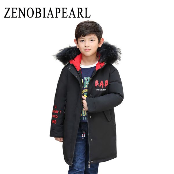 

boys down coat retail winter waterproof, snow proof, windproof, children's warm down jacket, Blue;gray