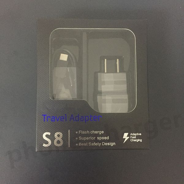 

50pc lot 15w 9v 1 67a travel adapter et u eu plug 8 fa t charger u b wall charging 1 2m type c cable for note7 8 8 plu