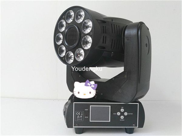 

6 pieces est lighting dmx china spot movinghead 75 watt led moving head rgbwa uv wash led spotlight
