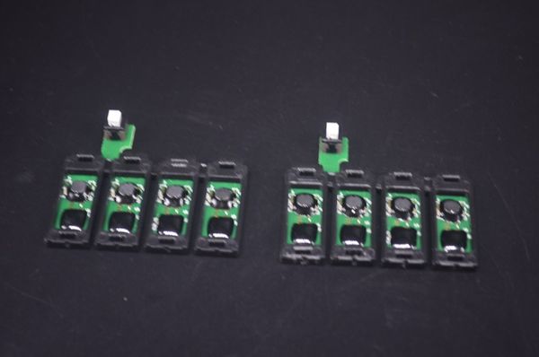 2 pz/set, Combo chip ARC con pulsante di reset per stampante Epson stylus Photo R2880 T0961-T0694, T0965-T0969 cartuccia di inchiostro CISS